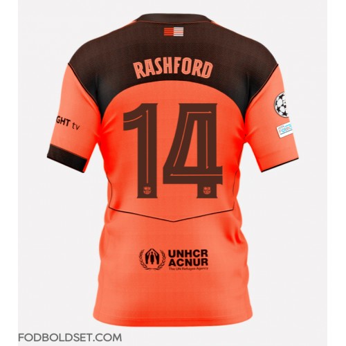 Barcelona Marcus Rashford #14 Tredjetrøje 2025-26 Kortærmet